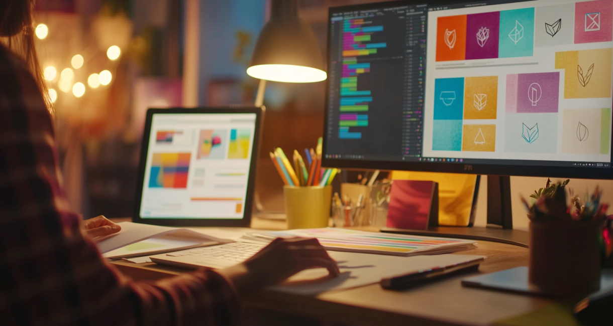 A_beautifully_arranged_creative_workspace_with_a__41e80d02-59ae-41f5-b6ee-b5095565b6b0 A_beautifully_arranged_creative_workspace_with_a__41e80d02-59ae-41f5-b6ee-b5095565b6b0